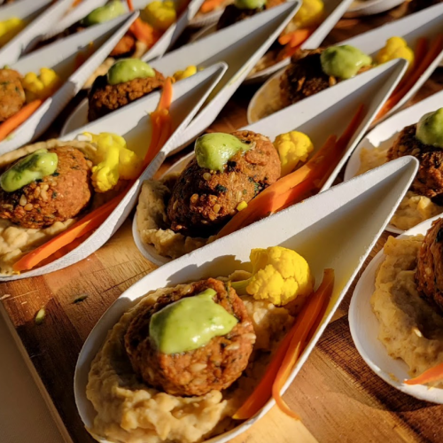 falafel spoons